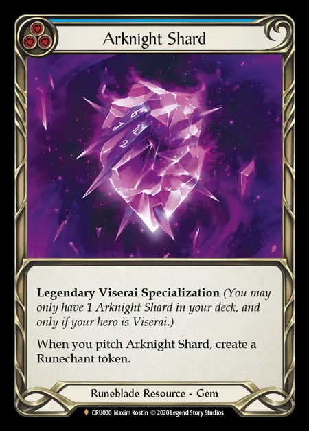 FaB]Arknight Shard[Cold Foil] | カードショップあずまや