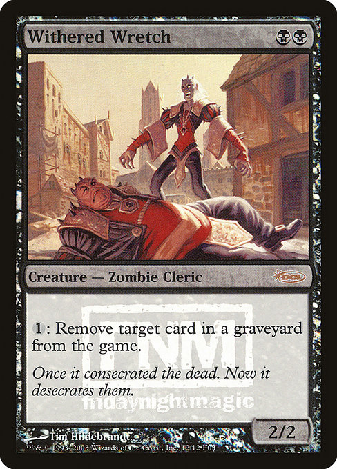 【ご確認用】FNM プロモ DCI foil 萎縮した卑劣漢 英語 1枚　MTG ご確認用】FNM プロモ DCI foil 萎縮した卑劣漢 英語 1枚 MTG - メルカリ