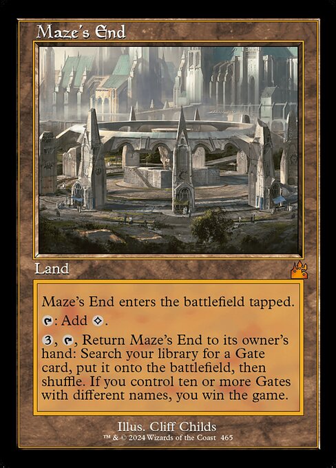 迷路の終わり  英語版 foil Maze's End mtg Foil][ENG]《迷路の終わり/Maze's End》 | カードショップあずまや